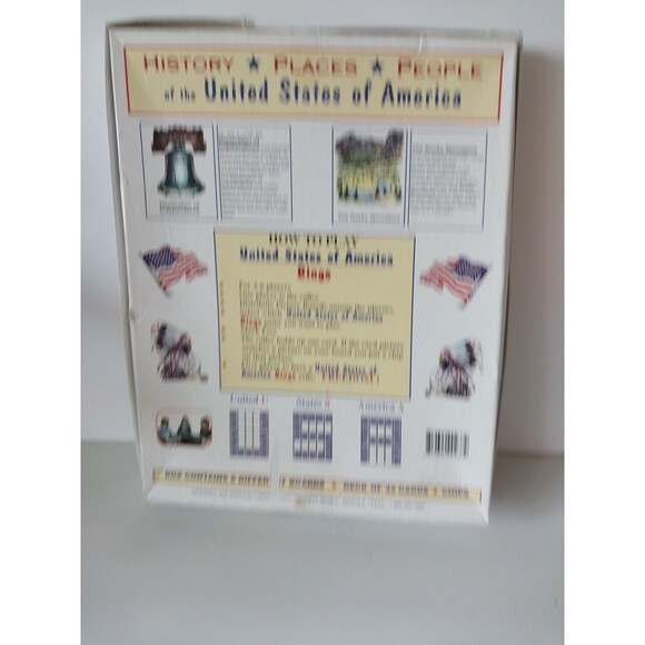 United States of America Bingo Game Lucy Hammett Games NEW #2377 - Picture 6 of 6